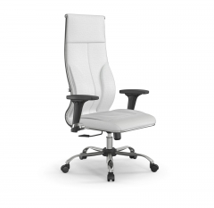 Кресло руководителя Метта Мetta L 1m 46/2D Infinity Easy Clean MPES Комплект 5 Белое