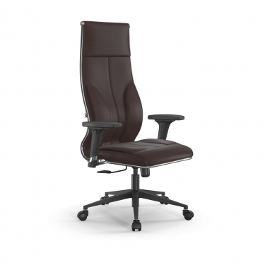 Кресло руководителя Метта Мetta L 1m 46/2D Infinity Easy Clean MPES Комплект 6 Темно-коричневое
