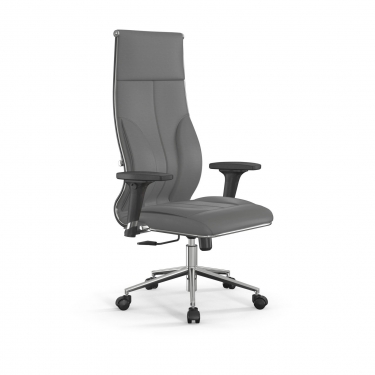 Кресло руководителя Метта Мetta L 1m 46/2D Infinity Easy Clean MPES Комплект 7 Серое
