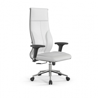 Кресло руководителя Метта Мetta L 1m 46/2D Infinity Easy Clean MPES Комплект 8 Белое