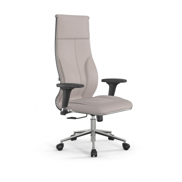 Кресло руководителя Метта Мetta L 1m 46/2D Infinity Easy Clean MPES Комплект 8 Светло-бежевое