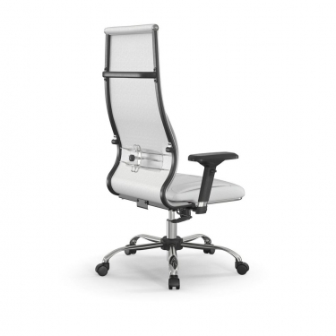 Кресло руководителя Метта Мetta L 1m 46/4D Infinity Easy Clean MPES Комплект 5 Белое