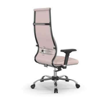 Кресло руководителя Метта Мetta L 1m 46/4D Infinity Easy Clean MPES Комплект 5 Молочное