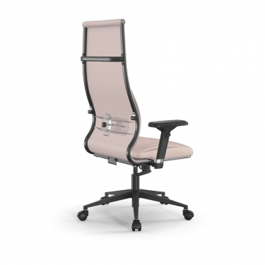 Кресло руководителя Метта Мetta L 1m 46/4D Infinity Easy Clean MPES Комплект 6 Молочное