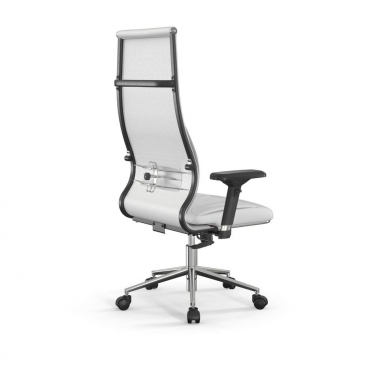 Кресло руководителя Метта Мetta L 1m 46/4D Infinity Easy Clean MPES Комплект 8 Белое