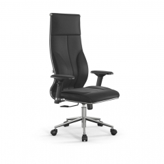Кресло руководителя Метта Мetta L 1m 46/4D Infinity Easy Clean MPES Комплект 8 Черное