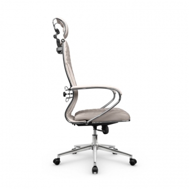 Кресло руководителя Метта Metta L 2c 44C/K116 Infinity Easy Clean MPES Комплект 9 Светло-бежевое