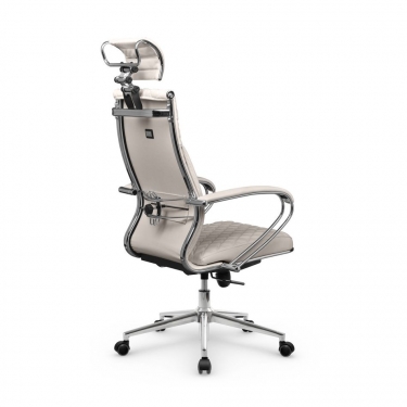 Кресло руководителя Метта Metta L 2c 44C/K116 Infinity Easy Clean MPES Комплект 9 Светло-бежевое