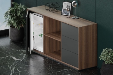 Греденция Норден QUARTZ QZ.0401.BW.GF