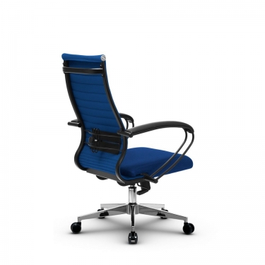 Кресло офисное Метта МЕТТА B 2b 19/K130, Основание 17834 Комплект 3 Синее