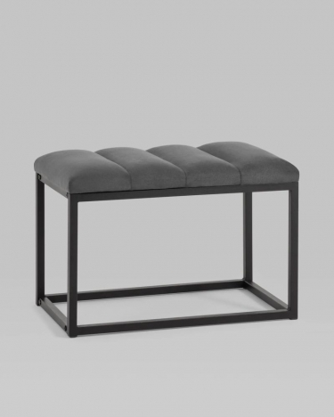 Банкетка Stool Group Хостен велюр Темно-серый