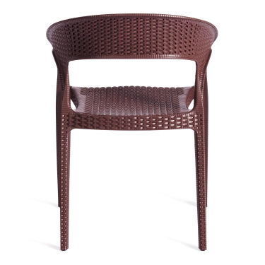 Стул Tetchair TINTO mod. PC59 пластик, 60 х 63 х 83 см, Brown коричневый