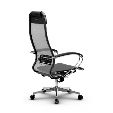 Кресло офисное Метта МЕТТА B 1m 4/K131, Основание 17834 Комплект 3 Серое Черное