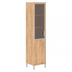 Стеллаж стекло тонированное Skyland В431.5 R Дуб Бофорд