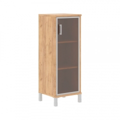 Стеллаж стекло тонированное Skyland В421.7 R Дуб Бофорд
