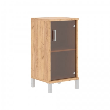 Стеллаж стекло тонированное Skyland В411.5 R Дуб Бофорд