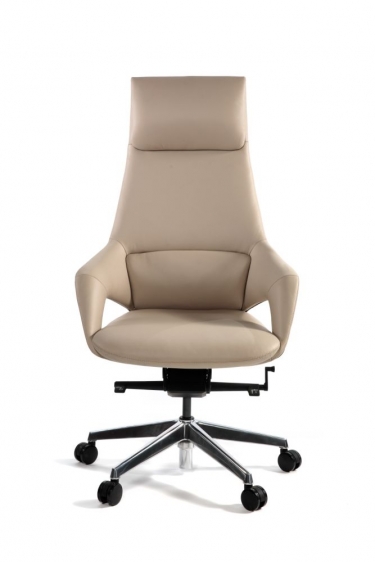 Кресло руководителя Норден Шопен FK 0005-A BEIGE LEATHER