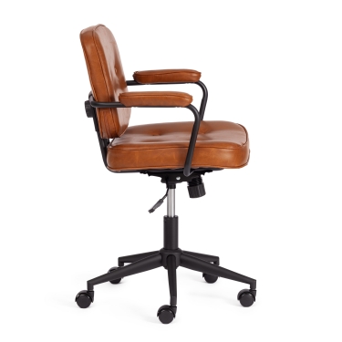 Кресло Tetchair ALFA иск. кожа, Brown коричневый