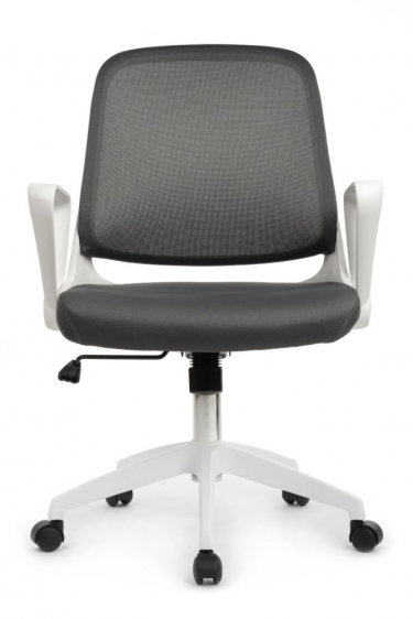 Кресло компьютерное Рива RV DESIGN W-158 white Серый