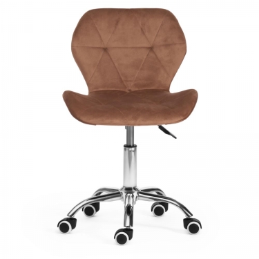 Офисное кресло Tetchair Recaro mod.007 / 1 шт. в упаковке металл, вельвет, 45x74+10см, коричневый HLR11