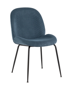 Стул Stool Group Beetle велюр Голубой