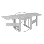 Обеденный стол Stool Group Генуя раскладной 160-200x90 Белый
