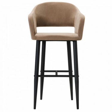 Кресло Бар R-home Oscar Б Diag beige/черный
