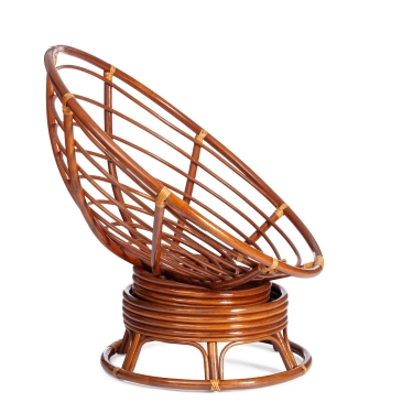 Кресло-качалка Tetchair PAPASAN/ПАПАСАН w 23/01 B /без подушки/ 115х78х104 см, Pecan орех
