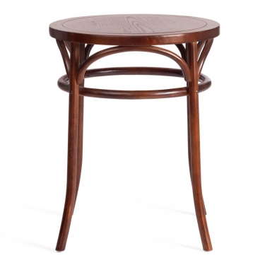 Стол Tetchair THONET mod.T9151 дерево вяз, 60х75 см, Темный Орех 5