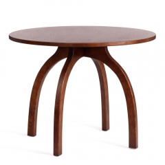 Стол Tetchair THONET mod.T9108 дерево вяз, 100х75 см, Темный Орех 5