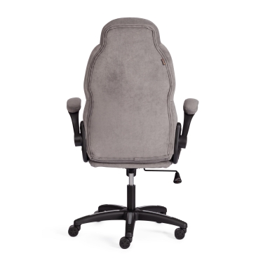 Кресло Tetchair BAZUKA флок , серый, 29
