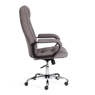 Кресло Tetchair СН9944 22 хром флок , серый, 29