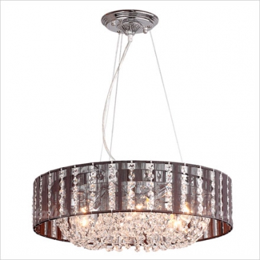 Люстра подвесная INL 1063P-6 CHROME BLACK
