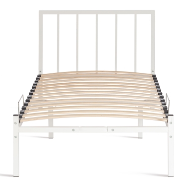 Кровать Tetchair Bruno металл, 90200 см, белый