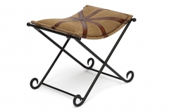 Стул Tetchair Secret De Maison FLEX mod. M-1929 металл/кожа буйвола/ткань хлопок, 45 х52 х46см, коричневый, ткань винтаж