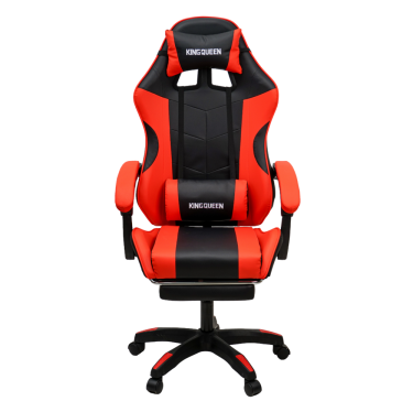 Кресло KINGQUEEN 840-1 KINGQUEEN, цвет черный/красный, 840-1-black-red