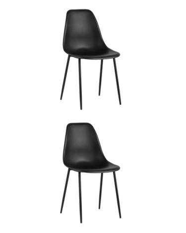 Стул Stool Group KON черный 2 шт.