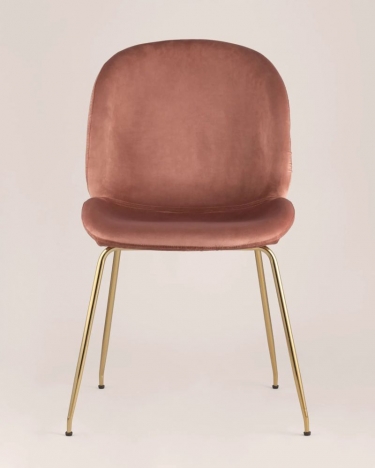Стул Stool Group Beetle пудровый 2 шт