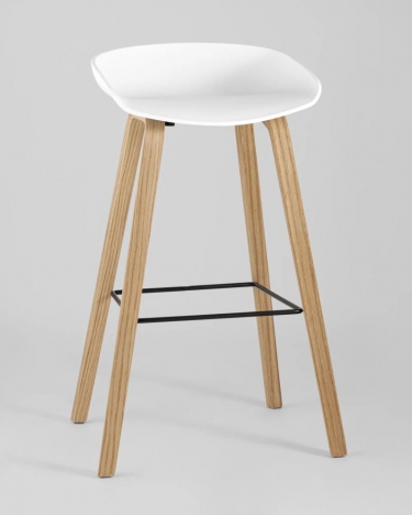 Стул барный Stool Group LIBRA БЕЛЫЙ 2 шт