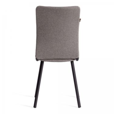 Стул обеденный Tetchair La Rousse ткань рогожка, 49х50х93, серый/черный, 3M 16/2