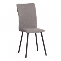 Стул обеденный Tetchair La Rousse ткань рогожка, 49х50х93, серый/черный, 3M 16/2