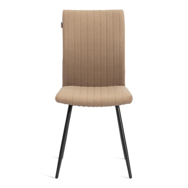 Стул обеденный Tetchair Monte Carlo разборный, ткань велюр, 45х55х97, бежевый/черный, Porsche 5