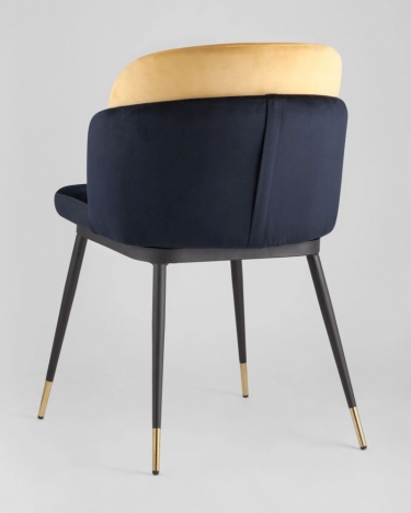 Стул мягкий Stool Group Пенелопа синий 2 шт