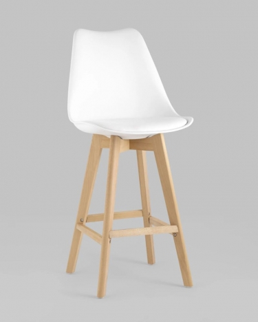 Комплект из четырех стульев Stool Group FRANKFURT белый 4 шт