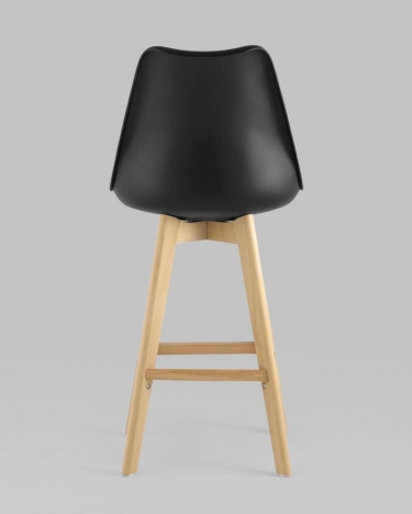 Комплект из четырех стульев Stool Group FRANKFURT черный 4 шт