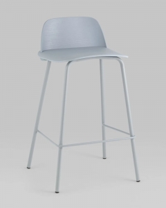 Стул полубарный Stool Group Mist ПБ серо-голубой 4 шт