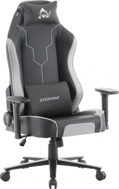 Кресло геймерское Everprof Everprof Rapid Экокожа Серый