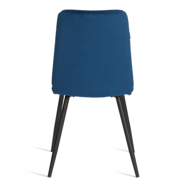 Стул обеденный Tetchair Asti велюр, 47х54х86, Blue синий
