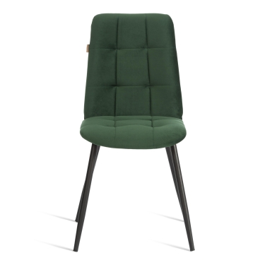 Стул обеденный Tetchair Asti велюр, 47х54х86, Deep Forest изумруд