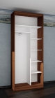Стандартный шкаф-купе 1200×2400×450